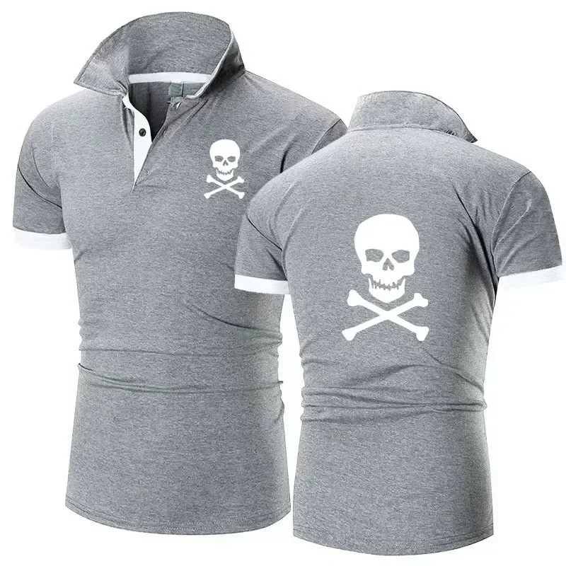 Polo Tête de Mort "Code Pirate" Modele 2