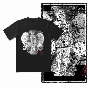 T-shirt Tête de Mort "Deadlift Résurrection"