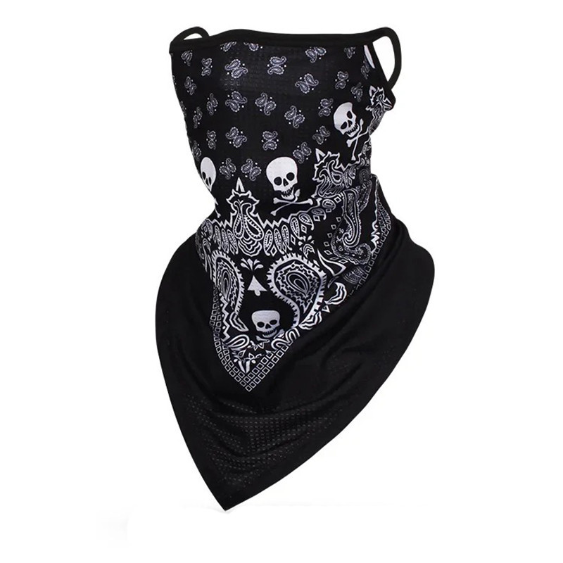Bandana Tête de Mort Paisley Reaper (Masque Bandana 2 en 1!)