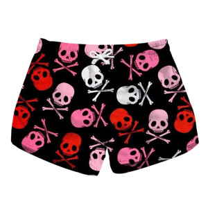Short Tête de Mort – Skull Pop Multicolore
