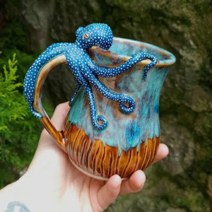 Mug Créature Ténébreuse – "Kraken des Abysses"