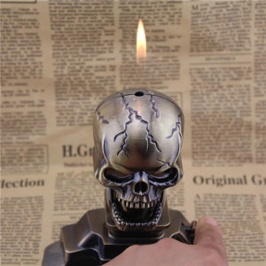 Cendrier Tête de Mort ""Cranium Mécanique""