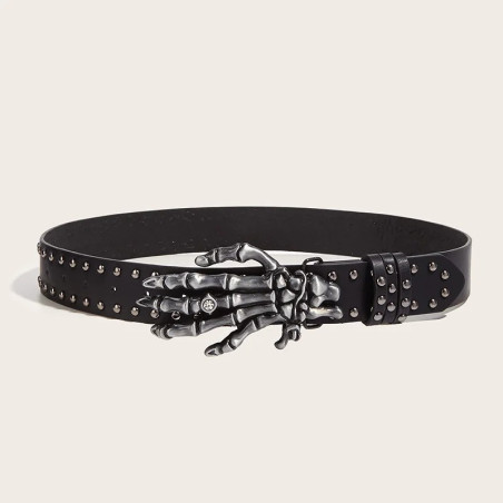 Ceinture Tête de Mort – Prise Macabre