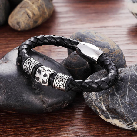 Bracelet Croix de Fer Médiévale