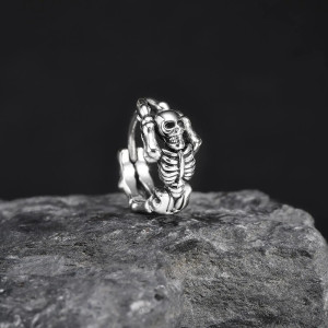 Boucles d’Oreilles Tête de Mort "Deadly Redemption"
