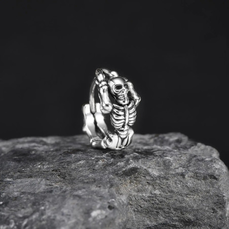 Boucles d’Oreilles Tête de Mort "Deadly Redemption"