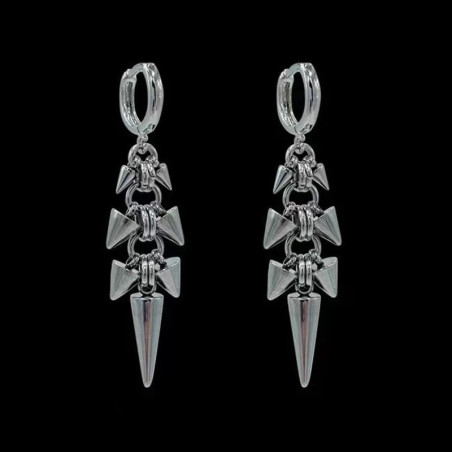 Vue générale Boucles d’Oreilles Tête de Mort Griffe du Damné