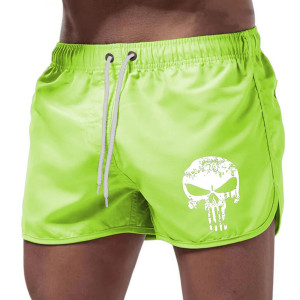 Short Tête de Mort – Punisher Sunset Couleur vert