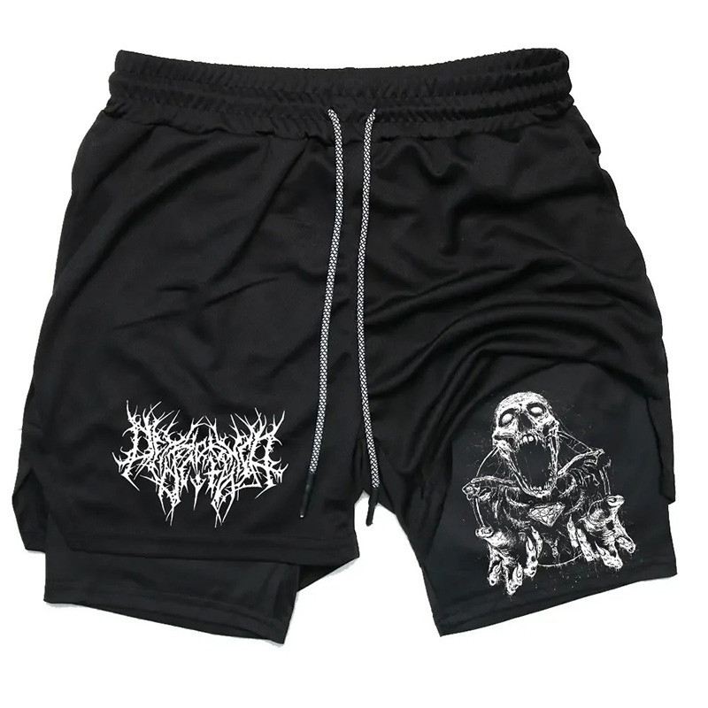 Short Tête de Mort – Metal Skull Nation Modele 1