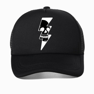 Casquette Tête de Mort "Éclair Fatal" Modele 1
