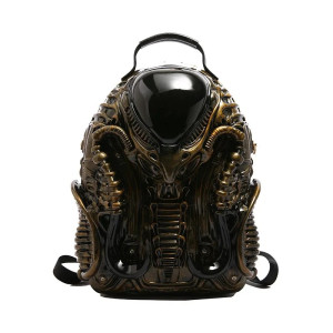 Sac à Dos Alien 'XenoTech Organique' Couleur Bourgogne
