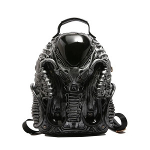Sac à Dos Alien 'XenoTech Organique' Couleur Gris
