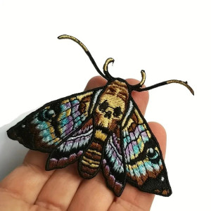 Vue générale Écusson Tête de Mort Sphinx de Minuit