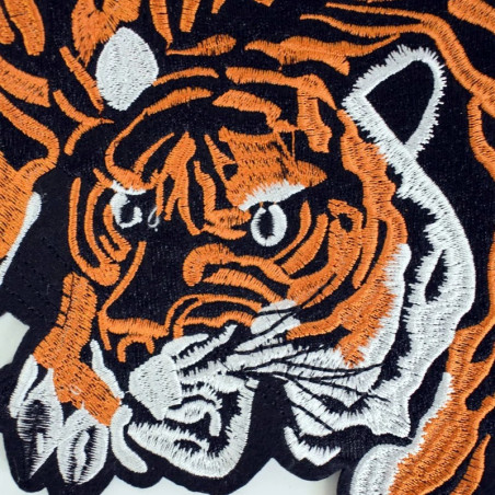 Vue détaillée Grand Patch Rock Tigre - 33 cm x 17 cm