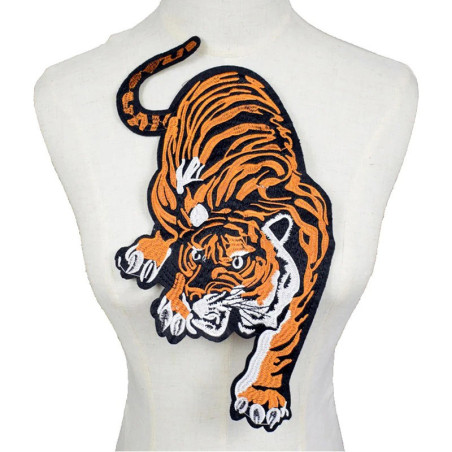 Grand Patch Rock Tigre - 33 cm x 17 cm