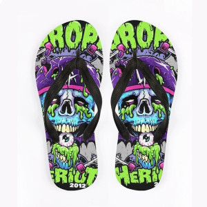 Tongs Tête de Mort Trash Metal – "Riot Acid Skull"