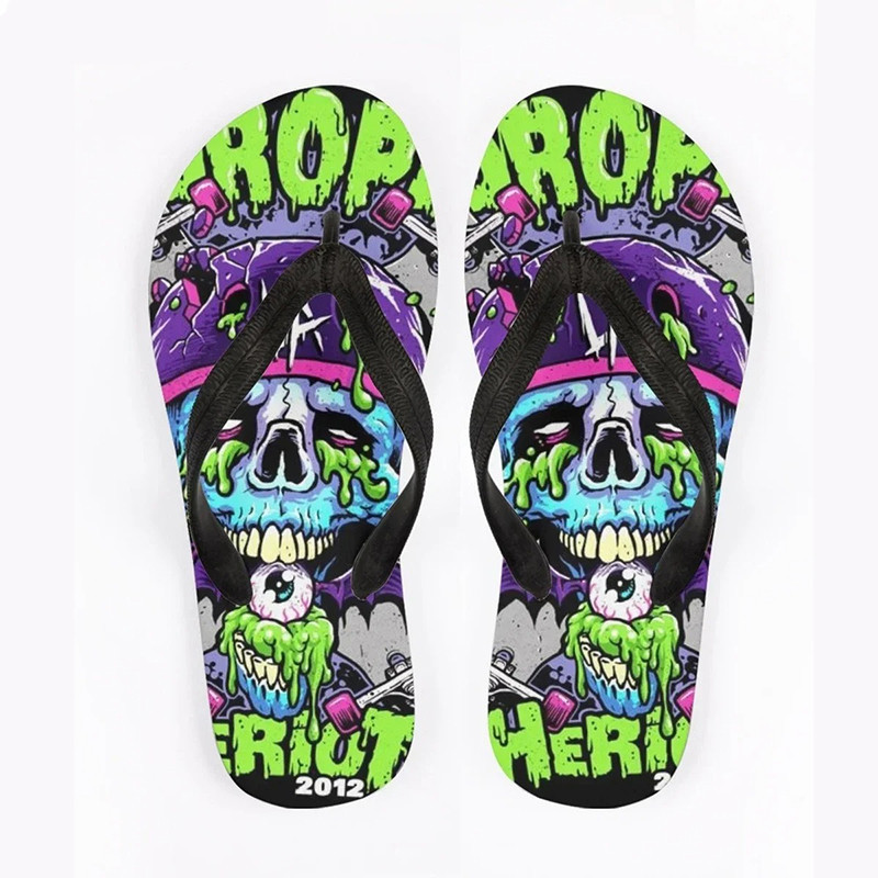 Tongs Tête de Mort Trash Metal – "Riot Acid Skull"