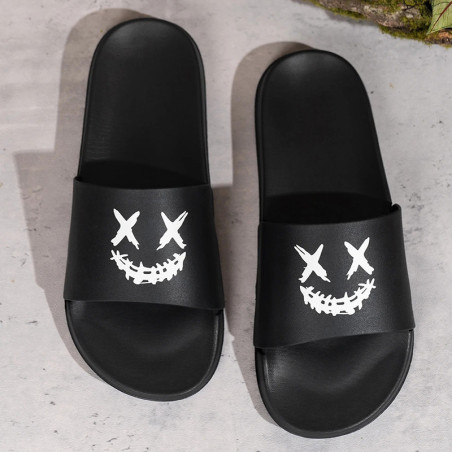 Claquettes Tête de Mort – "Smile X-Trême"