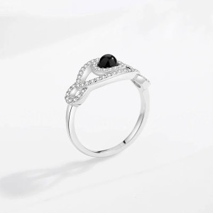 Bague Oeil d'Horus 'Orbite Nocturne'