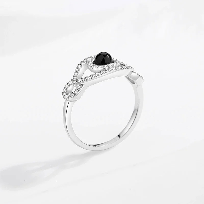 Bague Oeil d'Horus 'Orbite Nocturne'