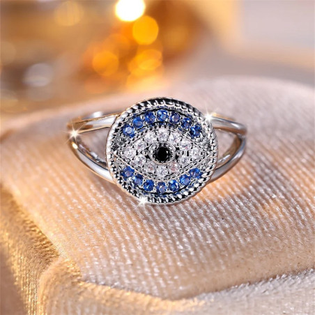 Bague Oeil d'Horus 'Voûte Étoilée'