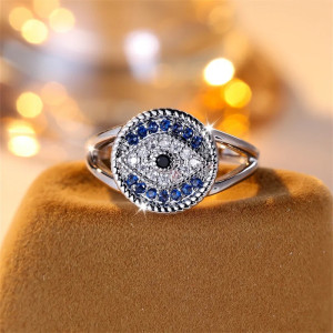 Vue générale Bague Oeil d'Horus 'Voûte Étoilée'
