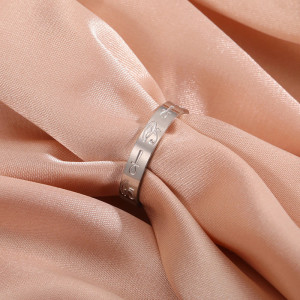 Bague Oeil d'Horus 'Sceau d'Or' Couleur Argent