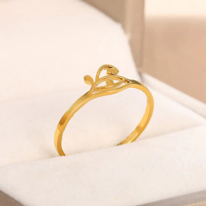 Avant Bague Oeil d'Horus 'Filigrane Doré'