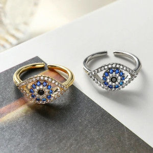 Bague Oeil d'Horus 'Éclat Astral'  - 2 modèles au choix