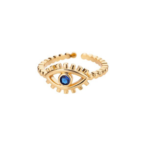 Bague Oeil d'Horus 'Rayon Celeste' Modele 1