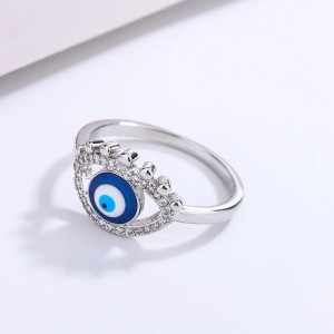 Vue générale Bague Oeil d'Horus 'Larme Céleste'