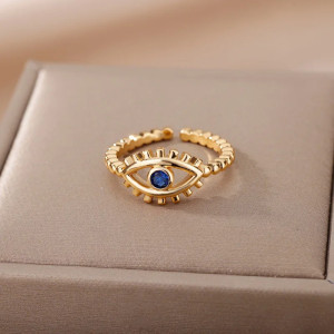 Bague Oeil d'Horus 'Couronne Royale' Modele 1