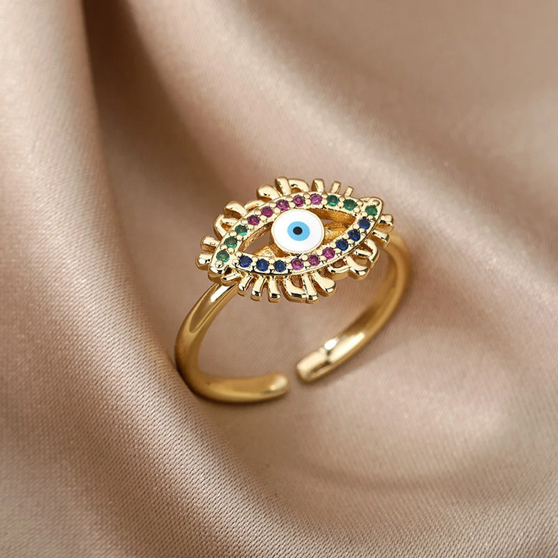 Bague Oeil d'Horus 'Couronne Royale' Modele 2