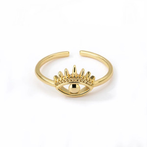 Bague Oeil d'Horus "Lueur Divine" Couleur or