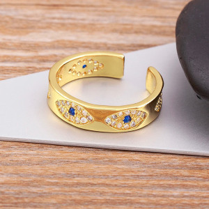 Bague Horus Éclat Doré