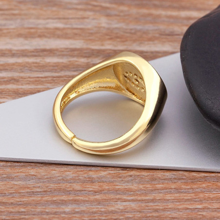 Vue Arrière Bague Oeil d'Horus Gardienne de Ra