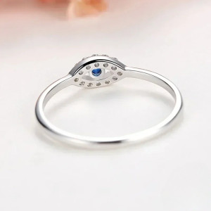 Bague Éclat Horus en Argent Sterling 925 - 3 couleurs au choix