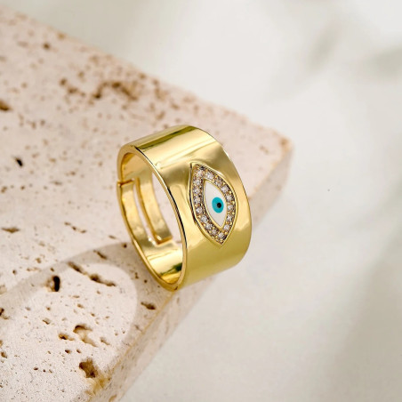 Détails de la Bague Horus Majestueuse