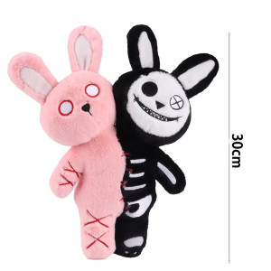 Dimensions Peluche Gothique apin Binaire "Âme Fendue"