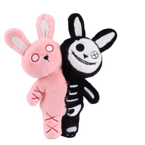 Peluche Gothique apin Binaire "Âme Fendue"