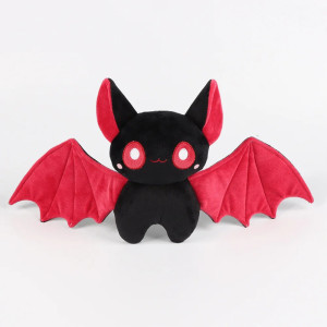 Peluche Gothique Mini Chauve-Souris "DémoniaKawaii" Couleur Noir