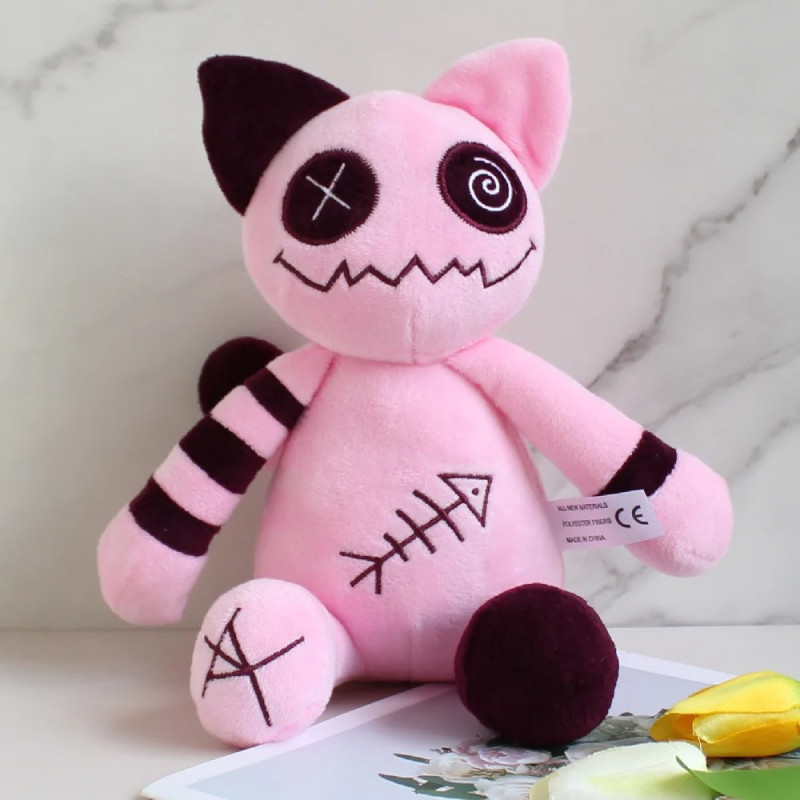 Peluche Gothique Monstrueuse "Zombie Jaune "