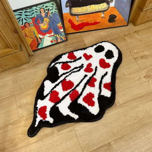 Tapis Goth Glamour - Fantôme 'Spectre Amoureux'