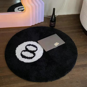 Avant Tapis Rock Joueur Billard - Boule 8 Mystique