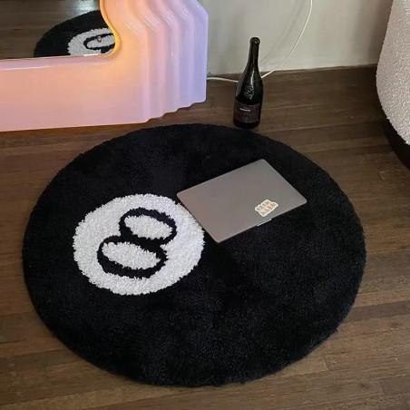 Avant Tapis Rock Joueur Billard - Boule 8 Mystique