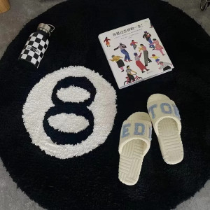 Tapis Rock Joueur Billard - Boule 8 Mystique