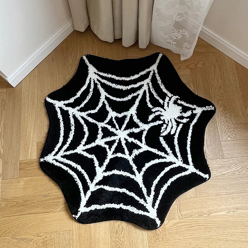 Avant Tapis Punk Rock - Toile d’Araignée "Filet des Ténèbres"