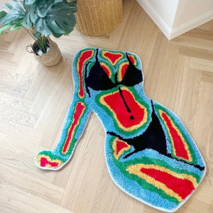 Tapis Rock Silhouette Sexy Thermique "Corps Solaire"