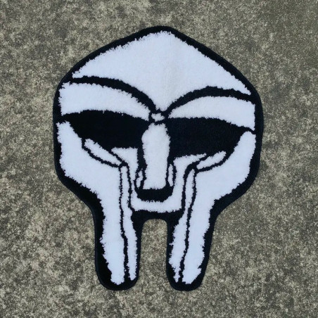 Tapis Déco Gladiateur Masqué "Visage du Chaos"