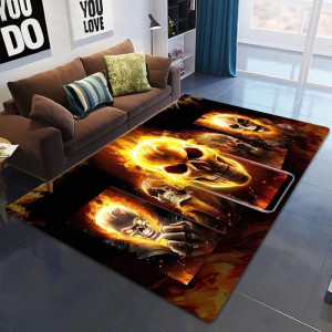 Tapis Tête de Mort - Esprit du Feu Digital